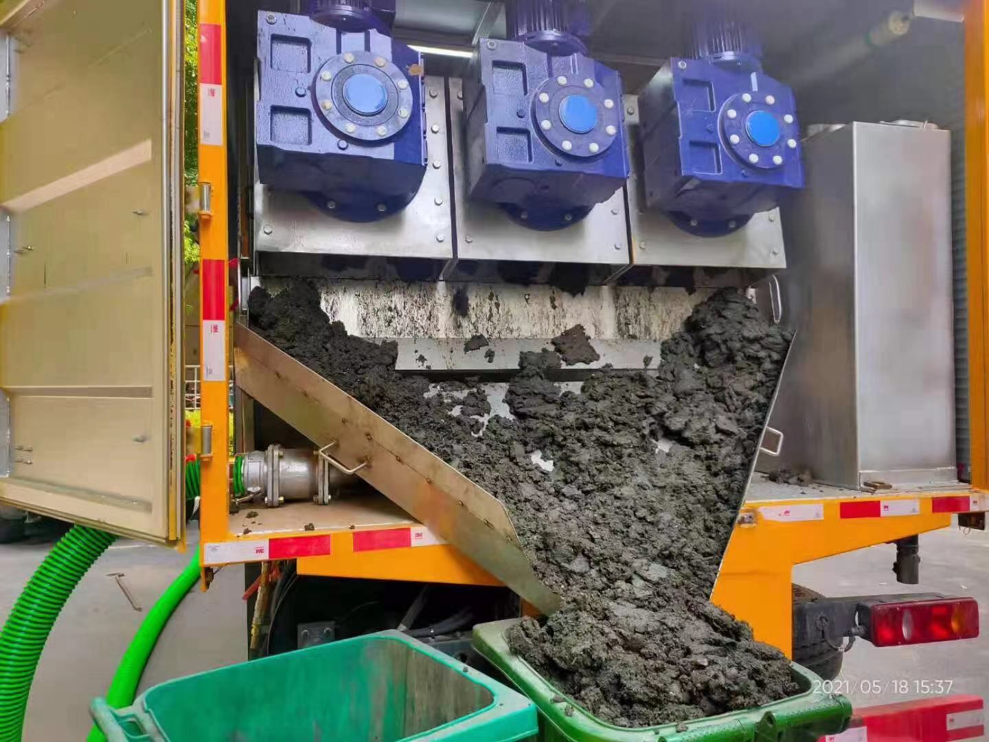 北京化粪池清掏城市维护站-泥浆净化干湿分离处理